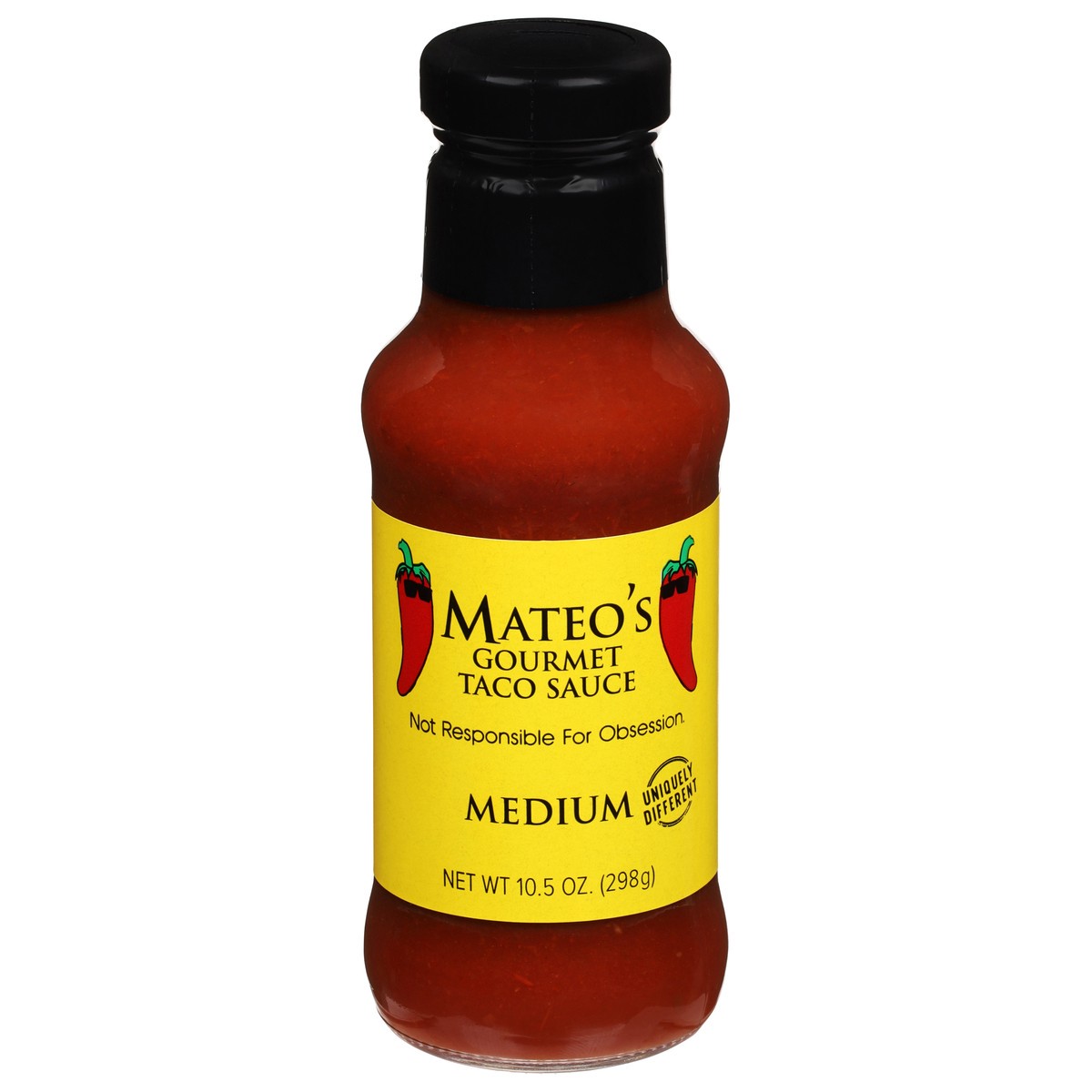 slide 3 of 4, Mateo's Medium Gourmet Taco Sauce 10.5 oz, 10.5 oz