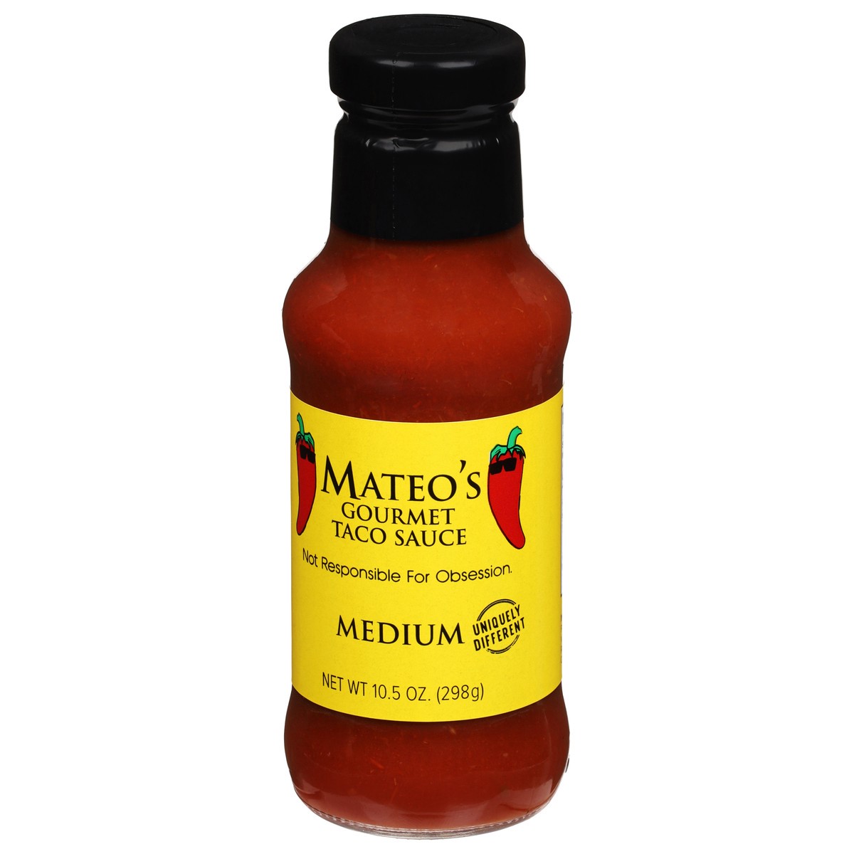 slide 2 of 4, Mateo's Medium Gourmet Taco Sauce 10.5 oz, 10.5 oz