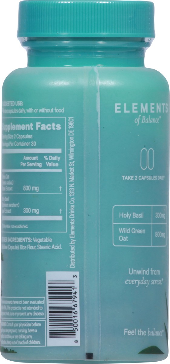 slide 9 of 9, Elements of Balance Calm Supplement Capsules, 60 ct