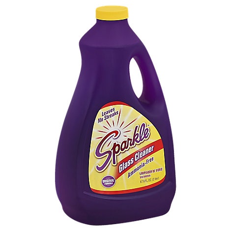 slide 1 of 1, Sparkle Glass Cleaner Refill, 67.6 oz