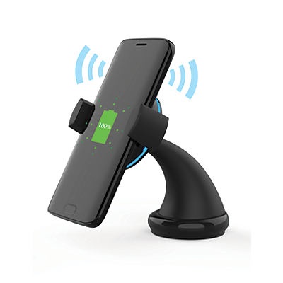 slide 1 of 1, Bytech Wireless Charger Suction Mount, 1 ct