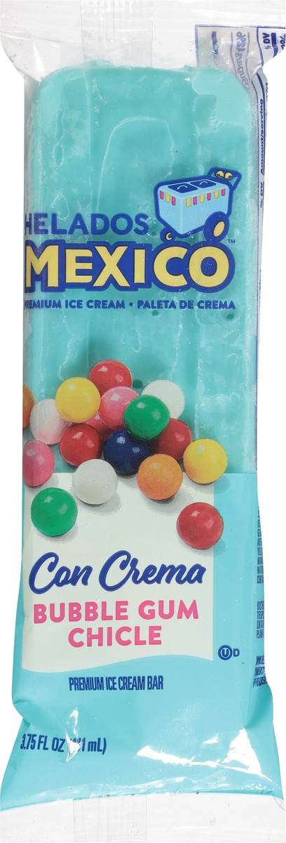 slide 6 of 9, Helados Mexico Premium Bubble Gum Chicle Ice Cream Bar 3.75 fl oz, 3.75 fl oz