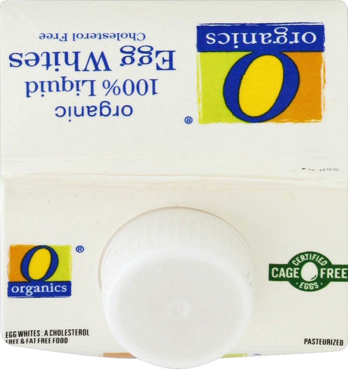 slide 4 of 4, O Organics Eggs Liquid Whites 100%, 16 oz