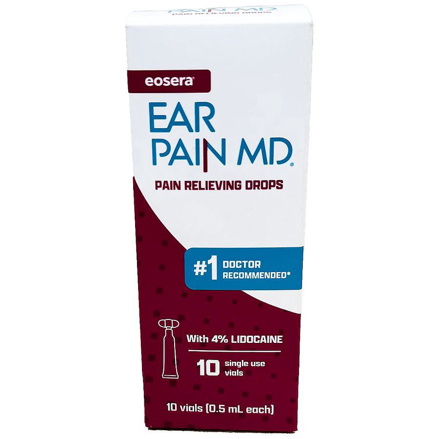 slide 1 of 5, Ear Pain MD Ear Pain Relieving Drops Single Use, 10 ct
