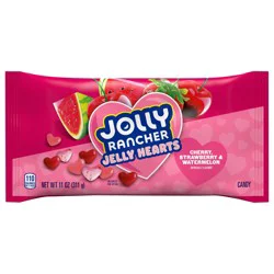 JOLLY RANCHER Assorted Fruit Flavored Jelly Hearts, Valentine's Candy Bag, 11 oz