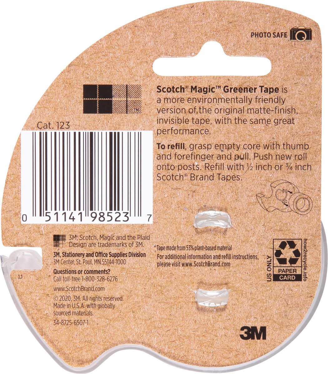 slide 6 of 9, Scotch Magic Greener Tape 1 ea, 1 ct