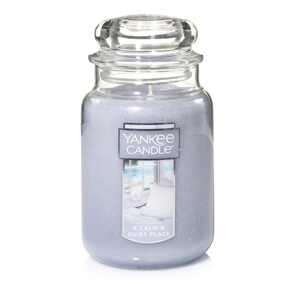 slide 1 of 1, Yankee Candle Large Jar A Calm & Quiet Place, 19 oz