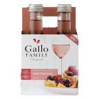 slide 1 of 4, Gallo Family Vineyards Twin Valley Pink Moscato, 4 ct; 187 ml