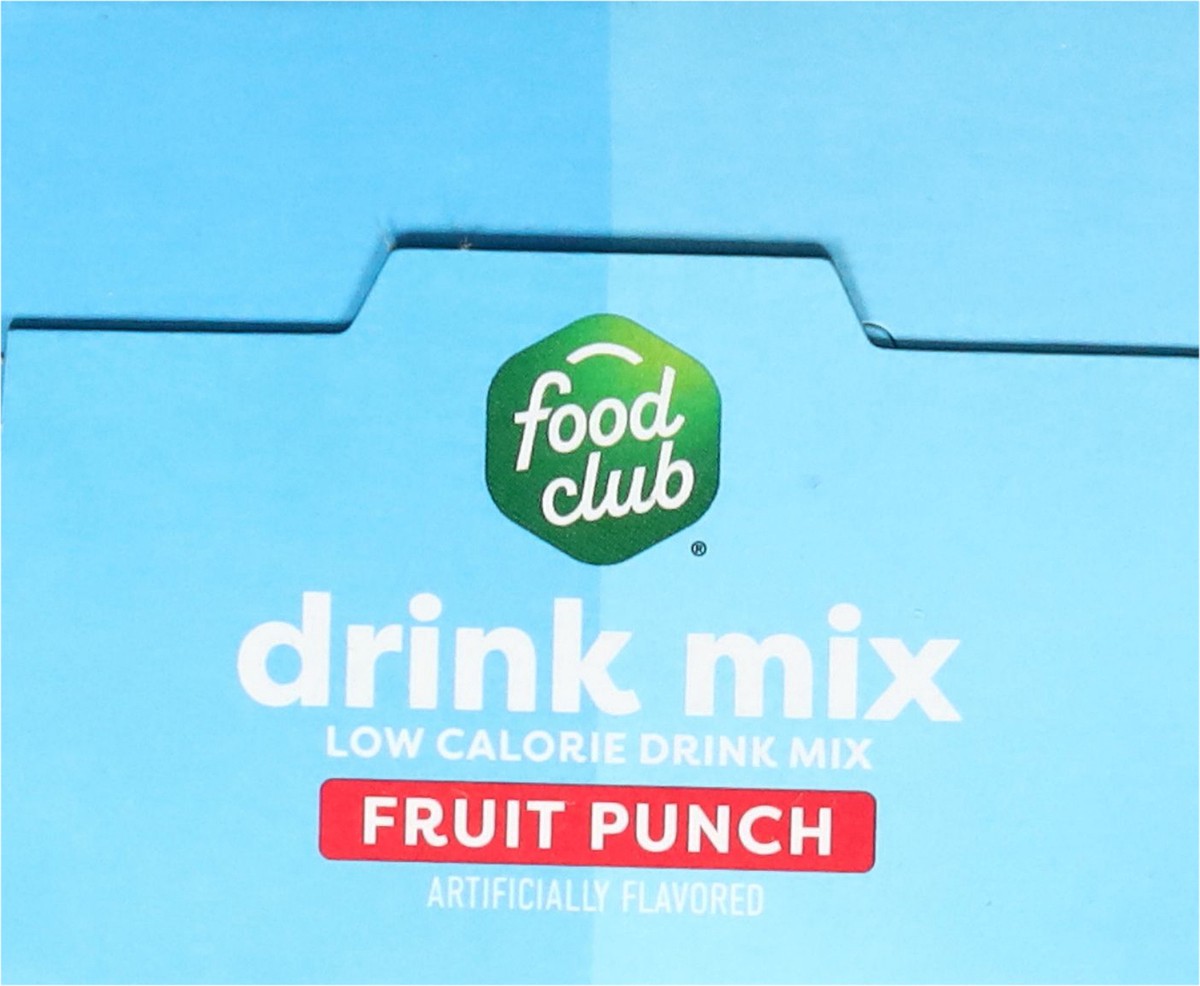 slide 8 of 14, Food Club +h, Fruit Punch Low Calorie Drink Mix - 12 qt, 12 qt
