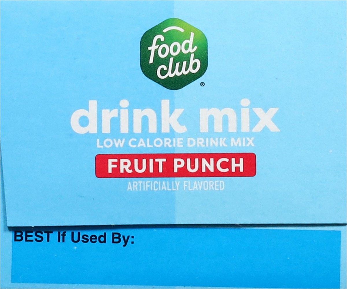 slide 14 of 14, Food Club +h, Fruit Punch Low Calorie Drink Mix - 12 qt, 12 qt