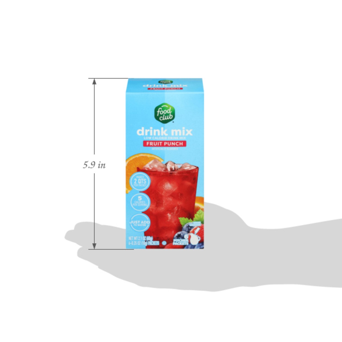slide 9 of 14, Food Club +h, Fruit Punch Low Calorie Drink Mix - 12 qt, 12 qt