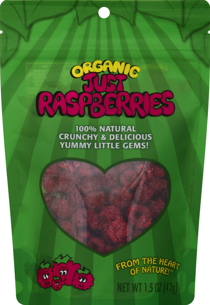 slide 1 of 1, Just Tomatoes Raspberries 1.5 oz, 1.5 oz