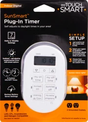 GE Mts Timer Digital 2 Outlet 7 Day Grounded