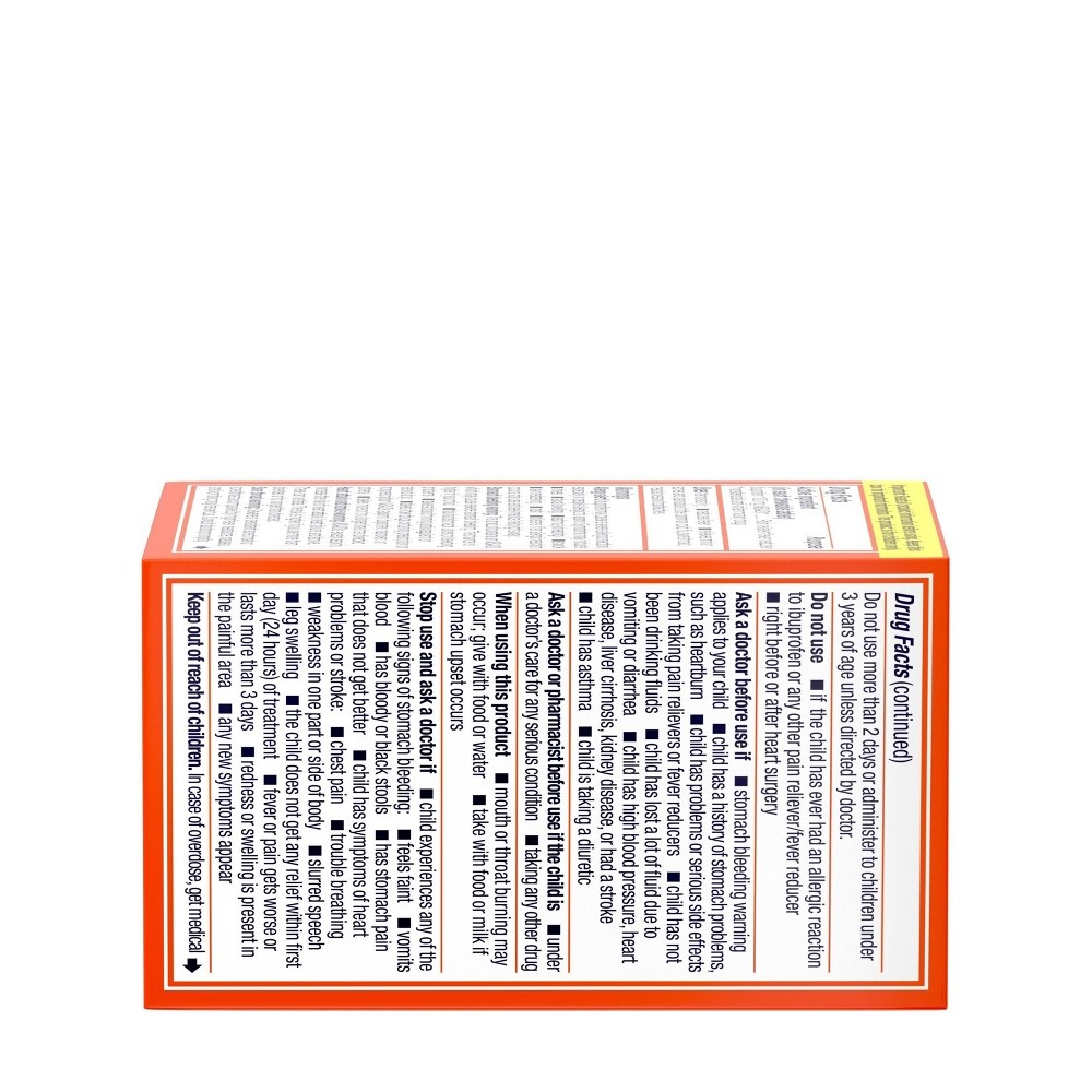 Motrin Children's DyeFree Pain Reliever and Fever Reducer Ibuprofen Chewable Tablets Grape 24