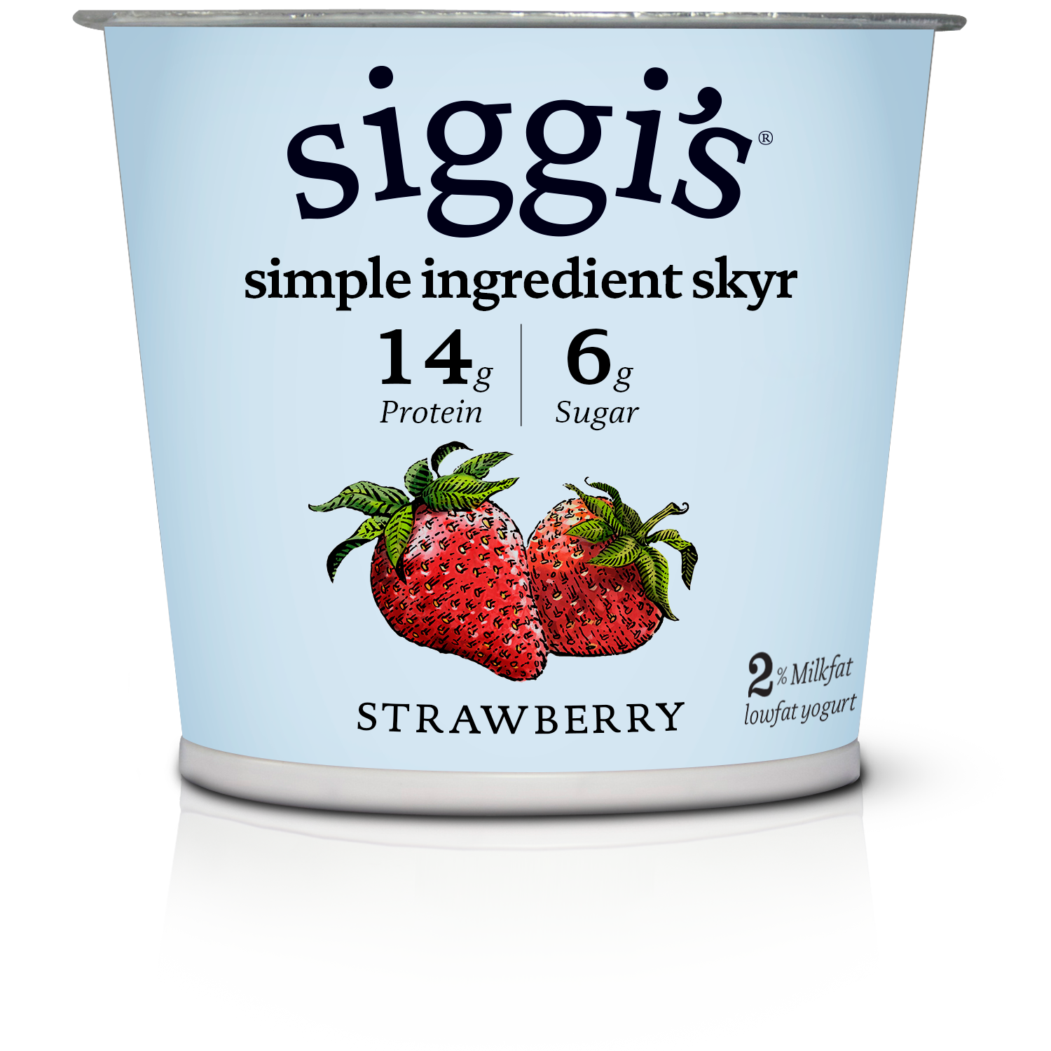 slide 1 of 10, Siggi's Siggis Strawberry Lingonberry Yogurt, 5.3 oz