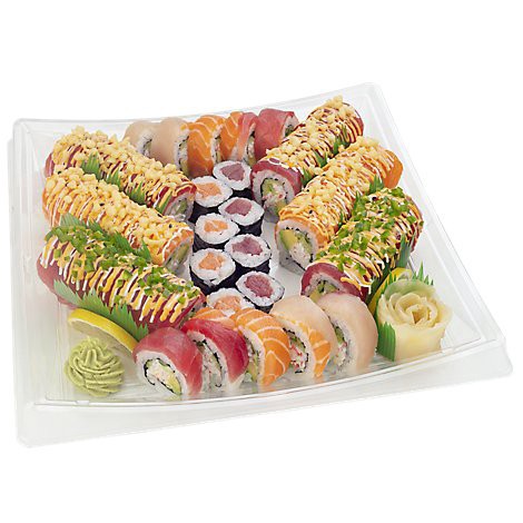 slide 1 of 1, Afc Chef Hybrid San Sushi Platter - 1 Lb, 1 lb