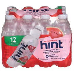 Hint Watermelon Water - 12 ct