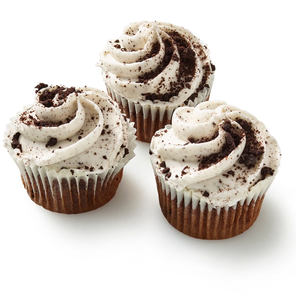 slide 3 of 3, Bakery Fresh Goodness Cookies N Creme Cupcakes, 10 oz