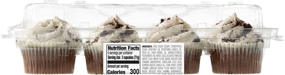 slide 2 of 3, Bakery Fresh Goodness Cookies N Creme Cupcakes, 10 oz