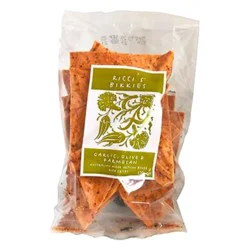 Riccis Bikkies Garlic Olive & Parmesan Crisps