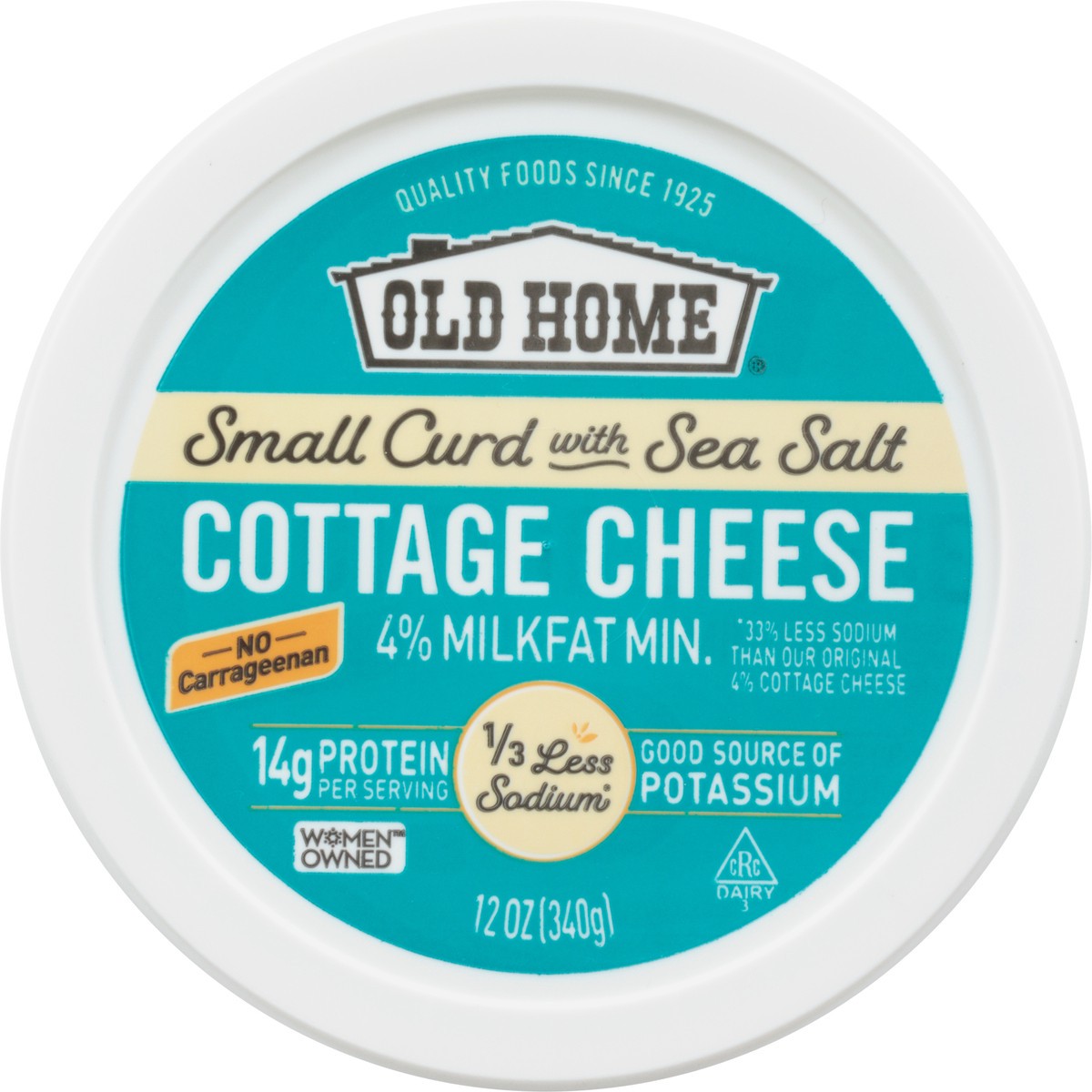 slide 9 of 9, Old Home Sea Salt Cottage Cheese, 12 oz