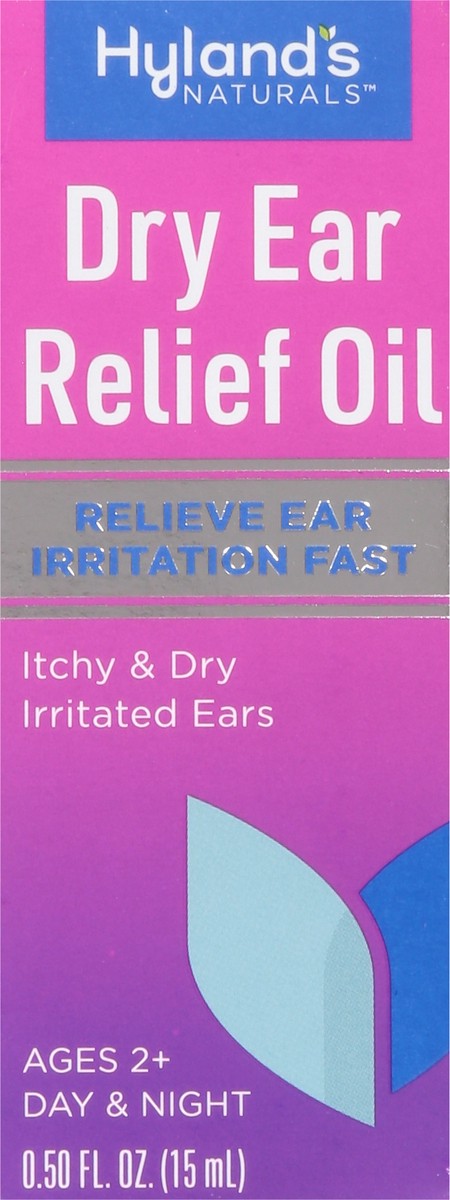 slide 11 of 13, Hyland's Naturals Ages 2+ Day & Night Dry Ear Relief Oil 0.50 fl oz, 0.5 fl oz