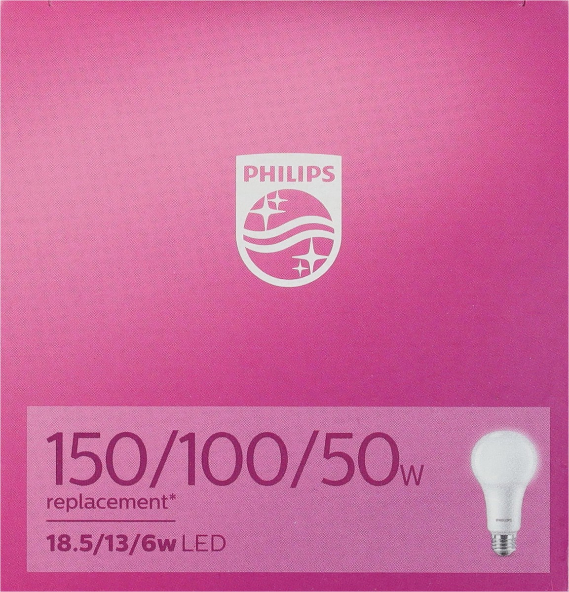 slide 7 of 9, Philips 18.5-Watt (150-Watt) A21 3-Way Led Light Bulbs, 1 ct
