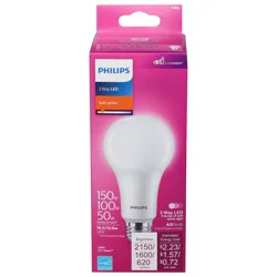 Philips 18.5-Watt (150-Watt) A21 3-Way Led Light Bulbs