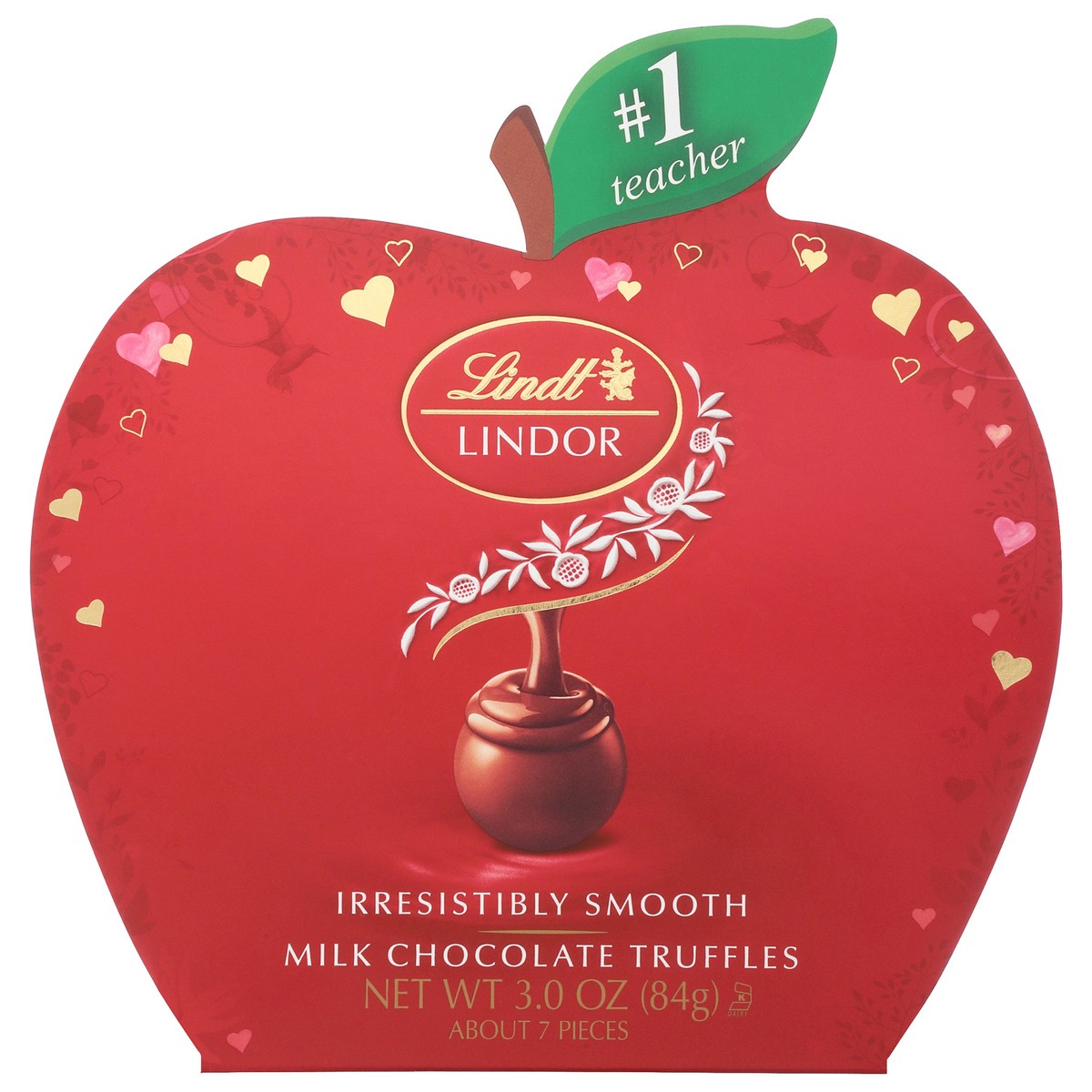 slide 6 of 9, Lindt Lindor Milk Chocolate Truffles 3.0 oz, 3 oz