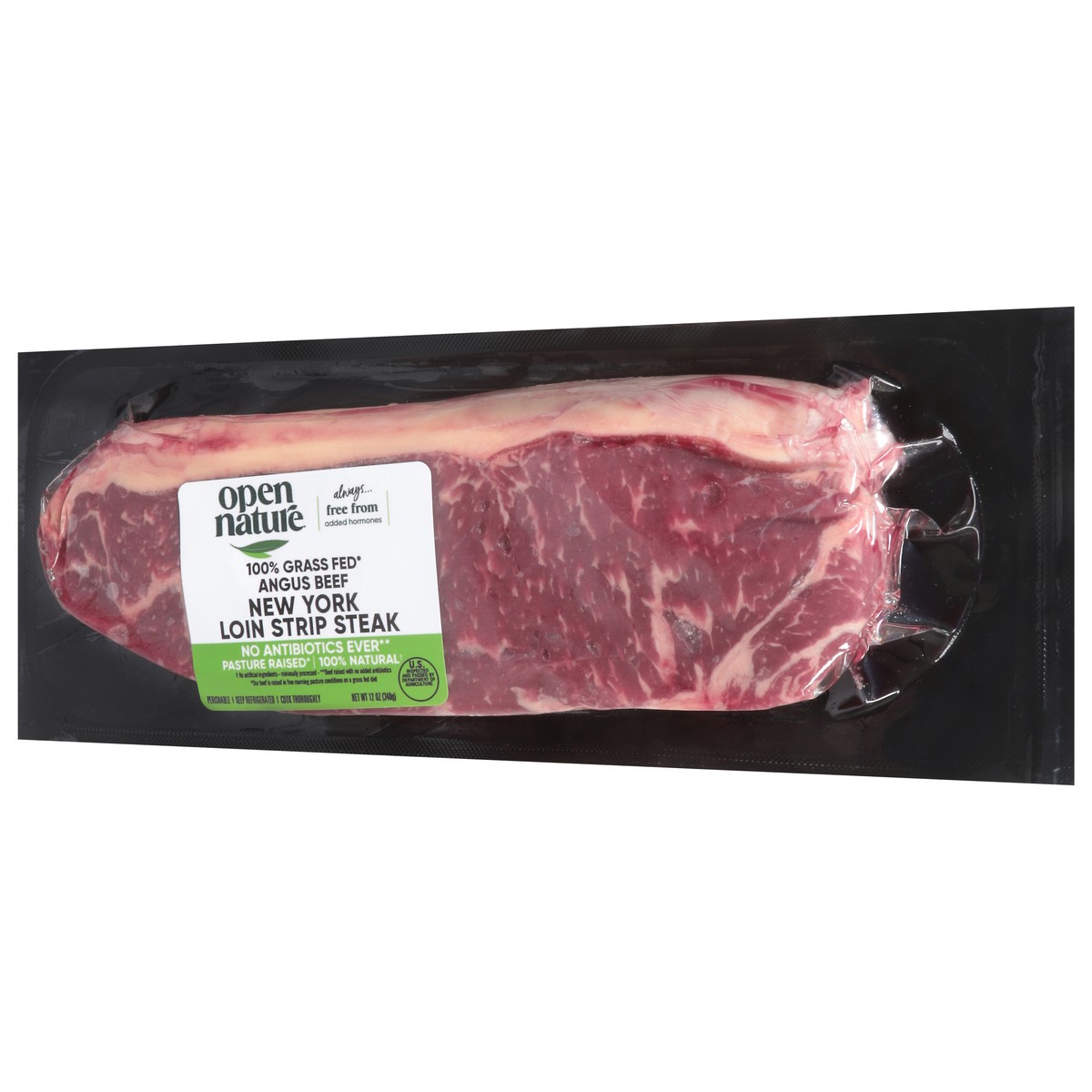 slide 4 of 4, Open Nature Boneless Beef Steak New York Strip Loin - 10 Oz, 12 oz
