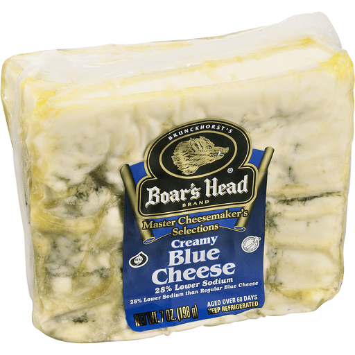 slide 2 of 9, Boar's Head Cheese, Creamy, Blue, 7 oz
