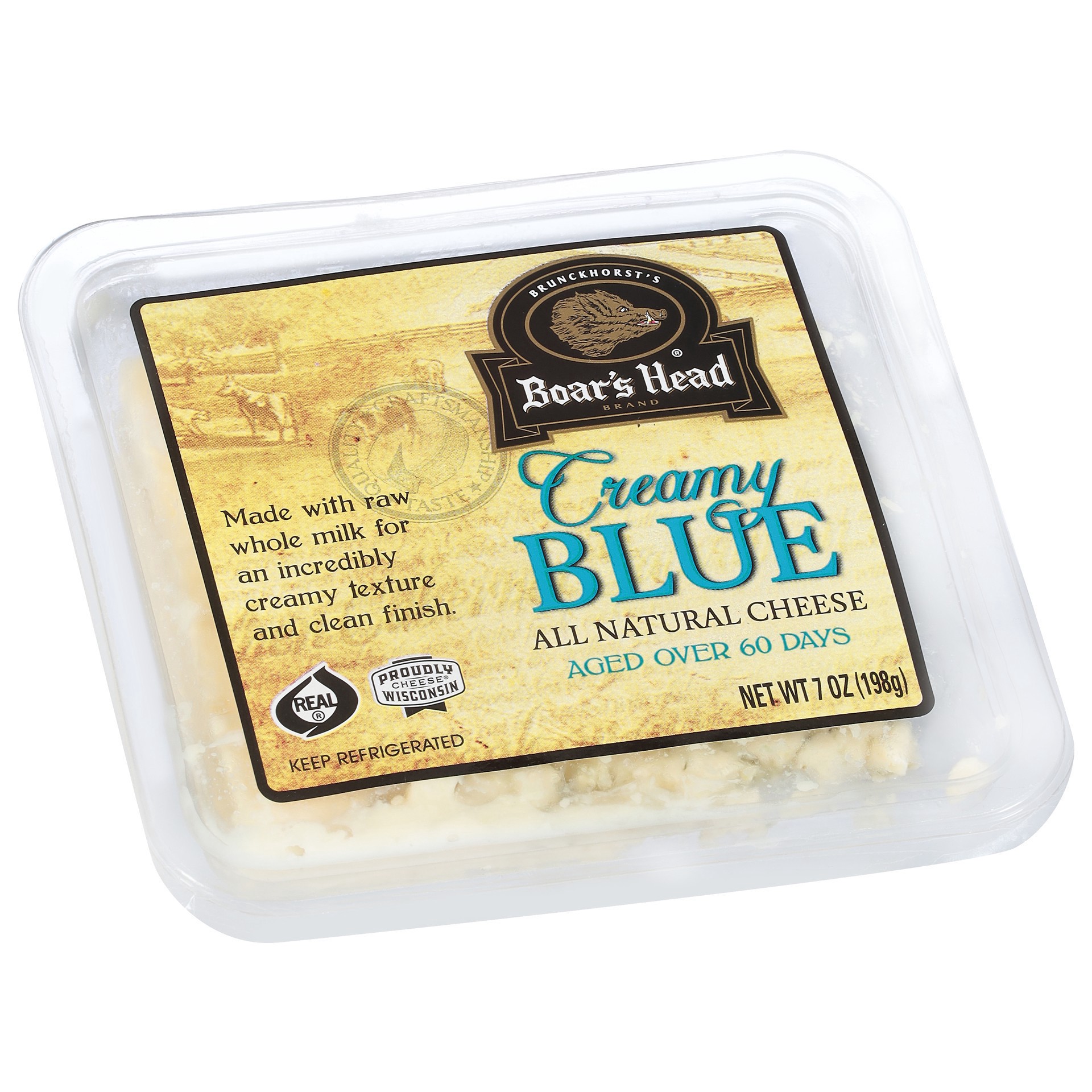 slide 3 of 8, Boar's Head Creamy Blue Cheese, 7 oz