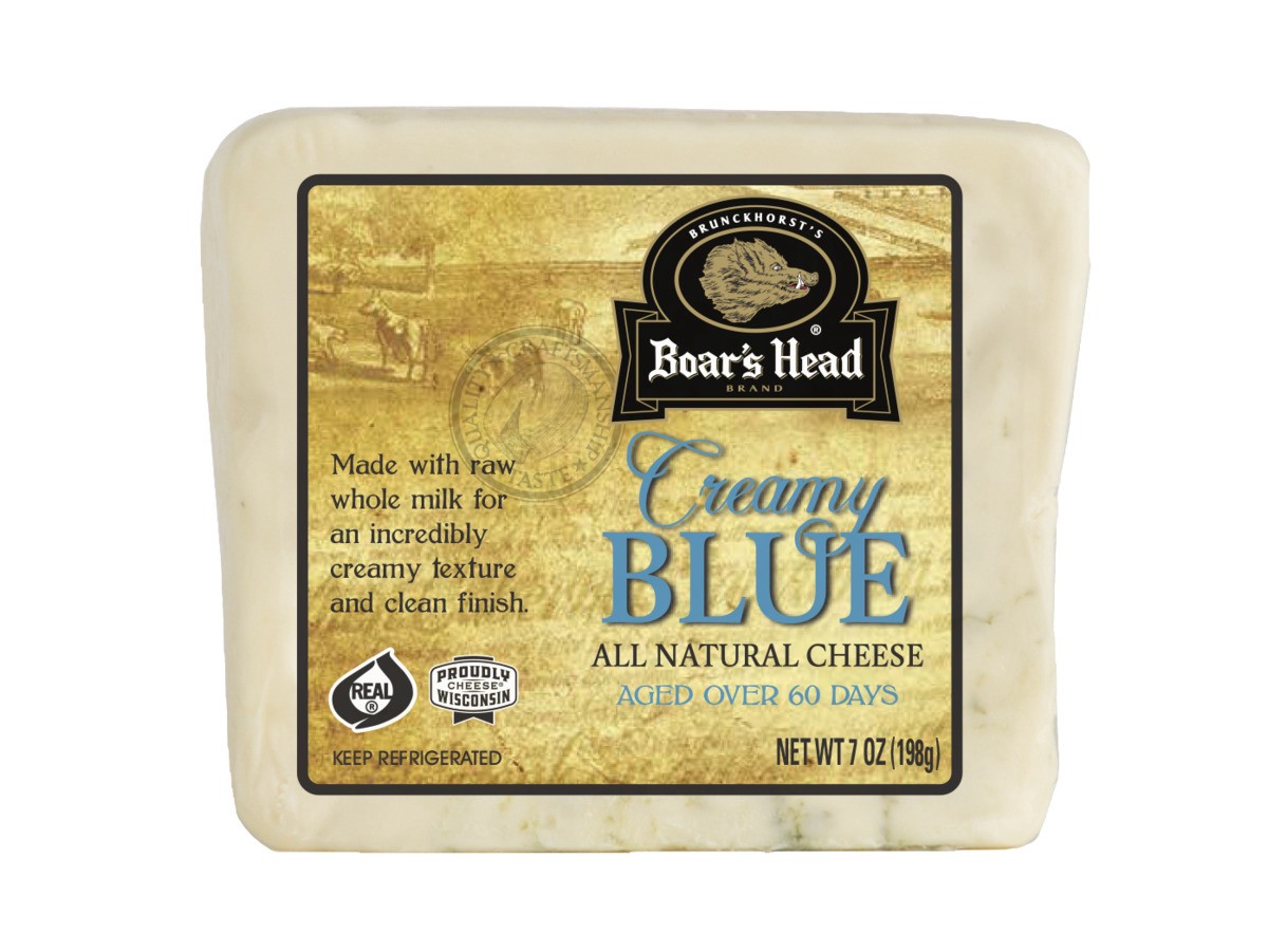 slide 1 of 8, Boar's Head Creamy Blue Cheese, 7 oz