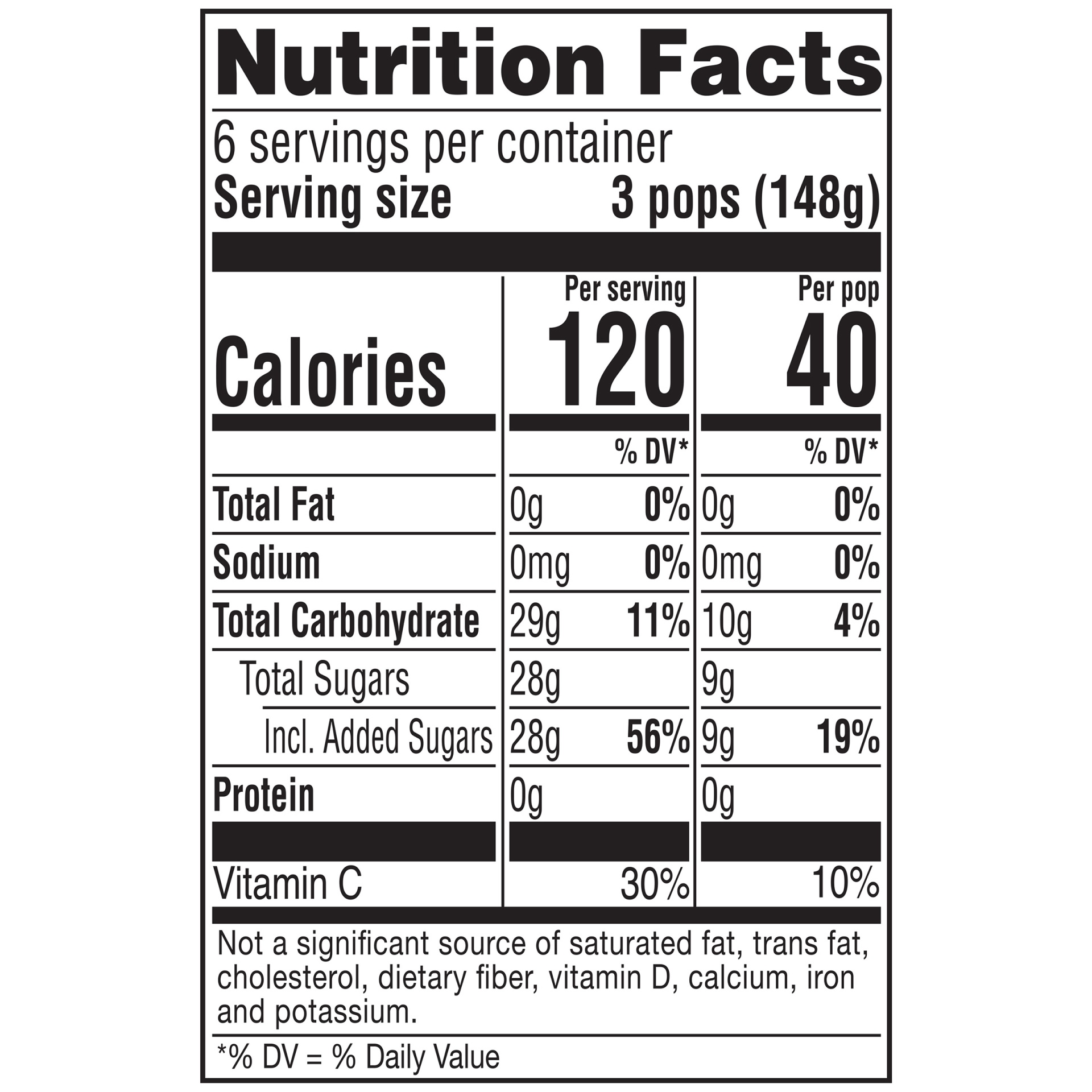 slide 4 of 5, Simply Popsicle Orange Cherry Grape, 18 ct; 19.8 fl oz