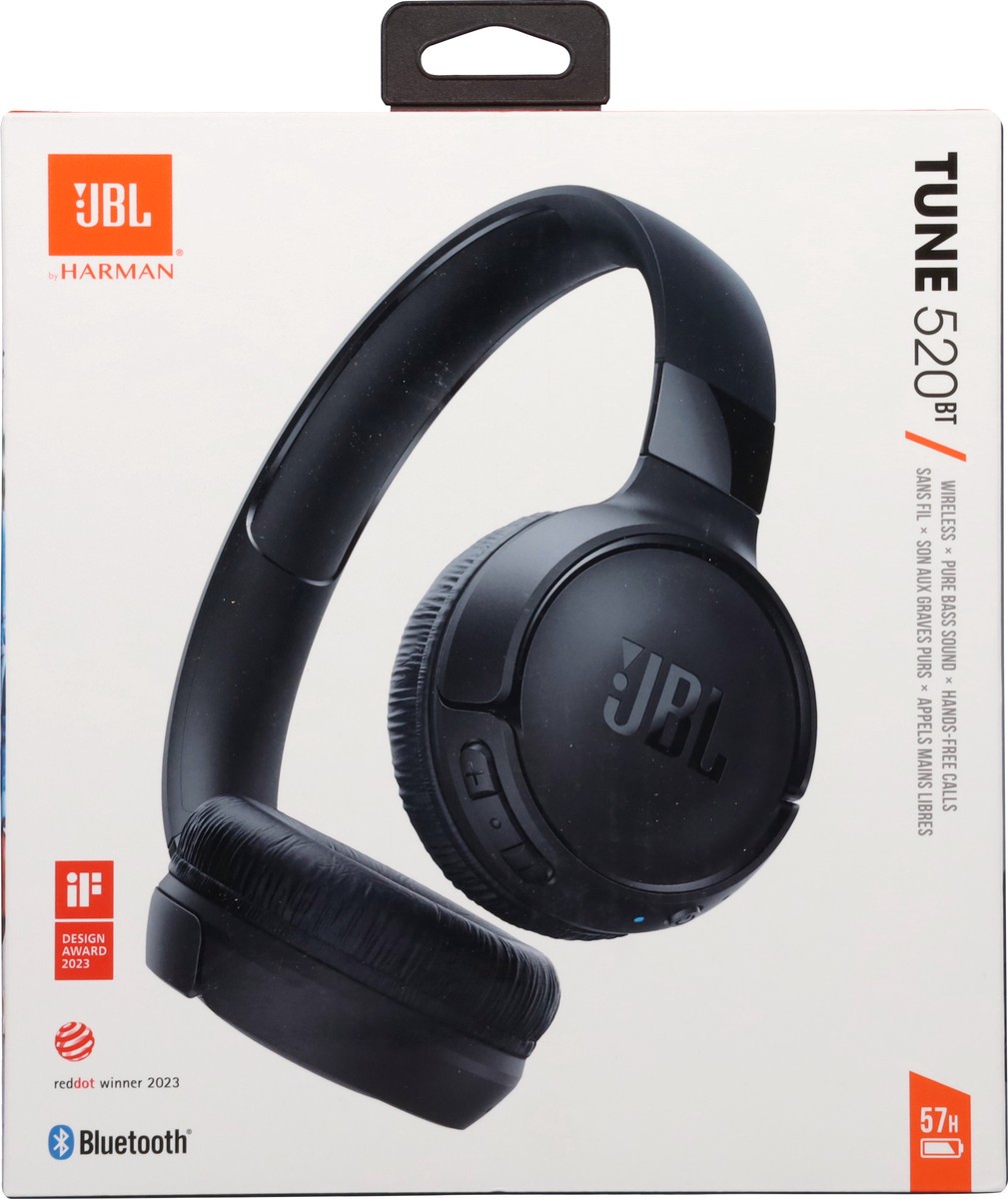 slide 7 of 11, JBL On-Ear Wireless Tune 520 Headphones 1 ea, 1 ct