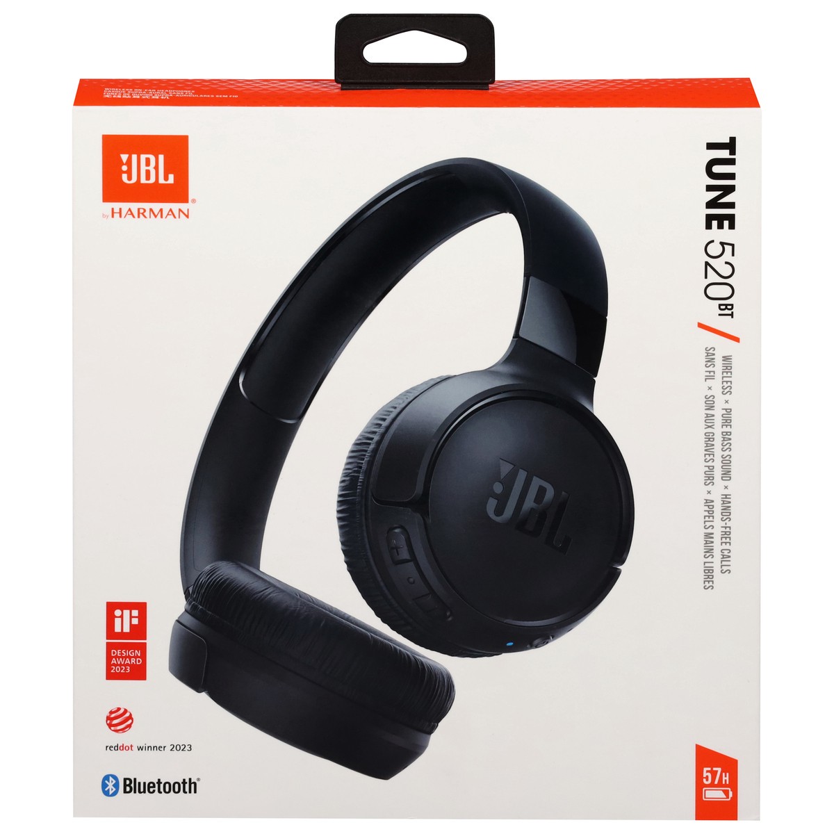 slide 1 of 11, JBL On-Ear Wireless Tune 520 Headphones 1 ea, 1 ct