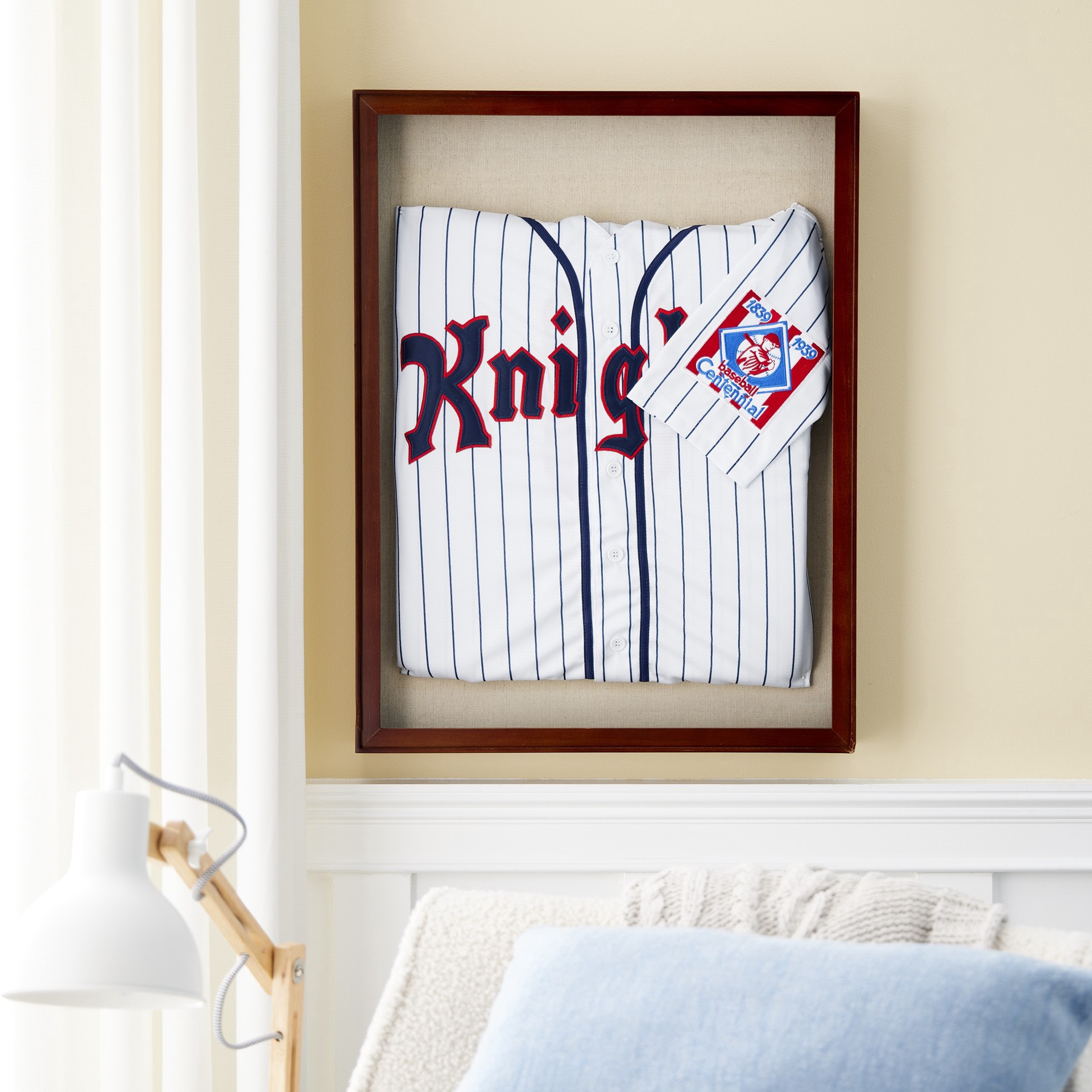 slide 2 of 3, 18" X 24" Walnut Shadow Box By Studio Decor, 18 in x 24 in