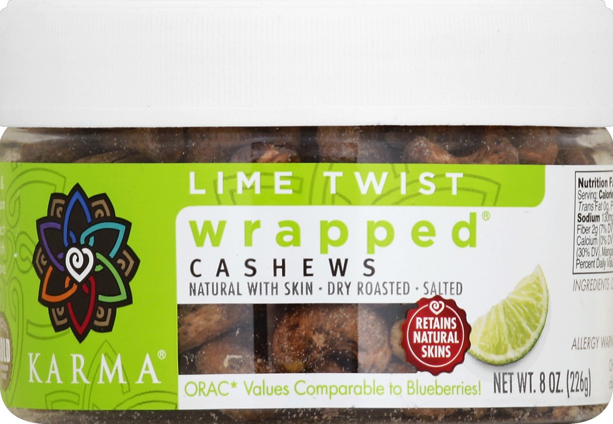 slide 2 of 2, Karma Cashews 8 oz, 8 oz