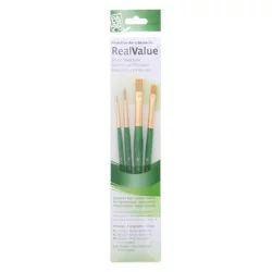 Princeton Brush Real Value Golden Taklon Brush Set