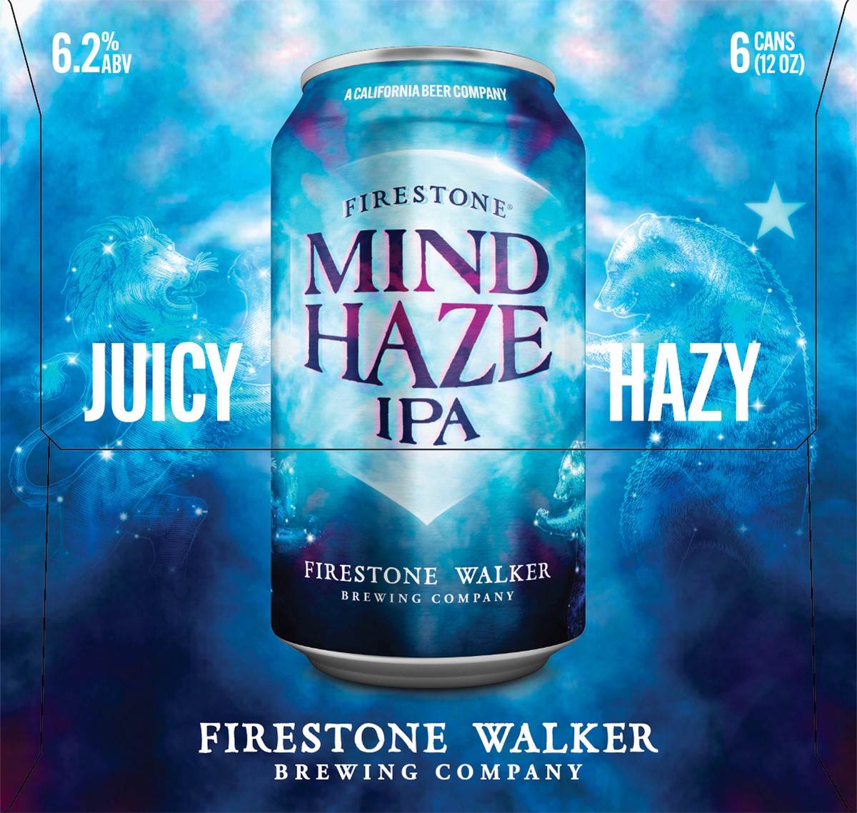 slide 6 of 8, Firestone Walker Mind Haze, 72 fl oz