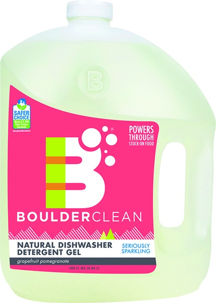 slide 1 of 1, Boulder Clean Natural Dishwasher Detergent Gel, 100 fl oz