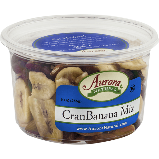 slide 1 of 1, Aurora Natural Aurora Trail Mix Cranban, 9 oz