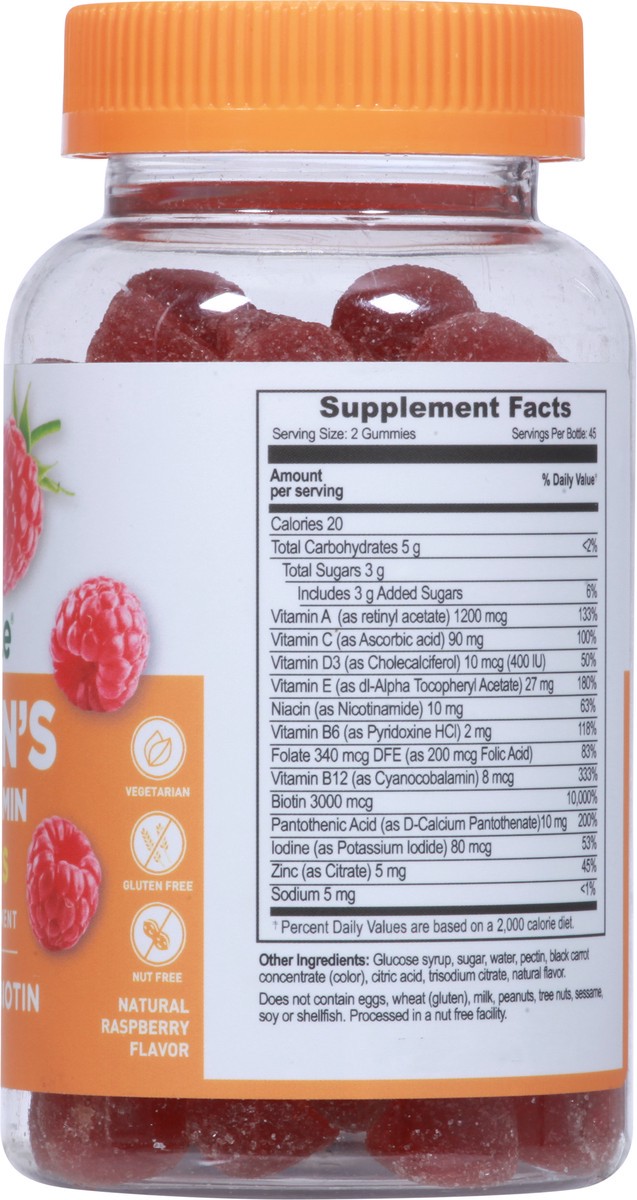 slide 7 of 9, Lifeable Women's Multivitamin Gummies - Raspberry, 90 ct