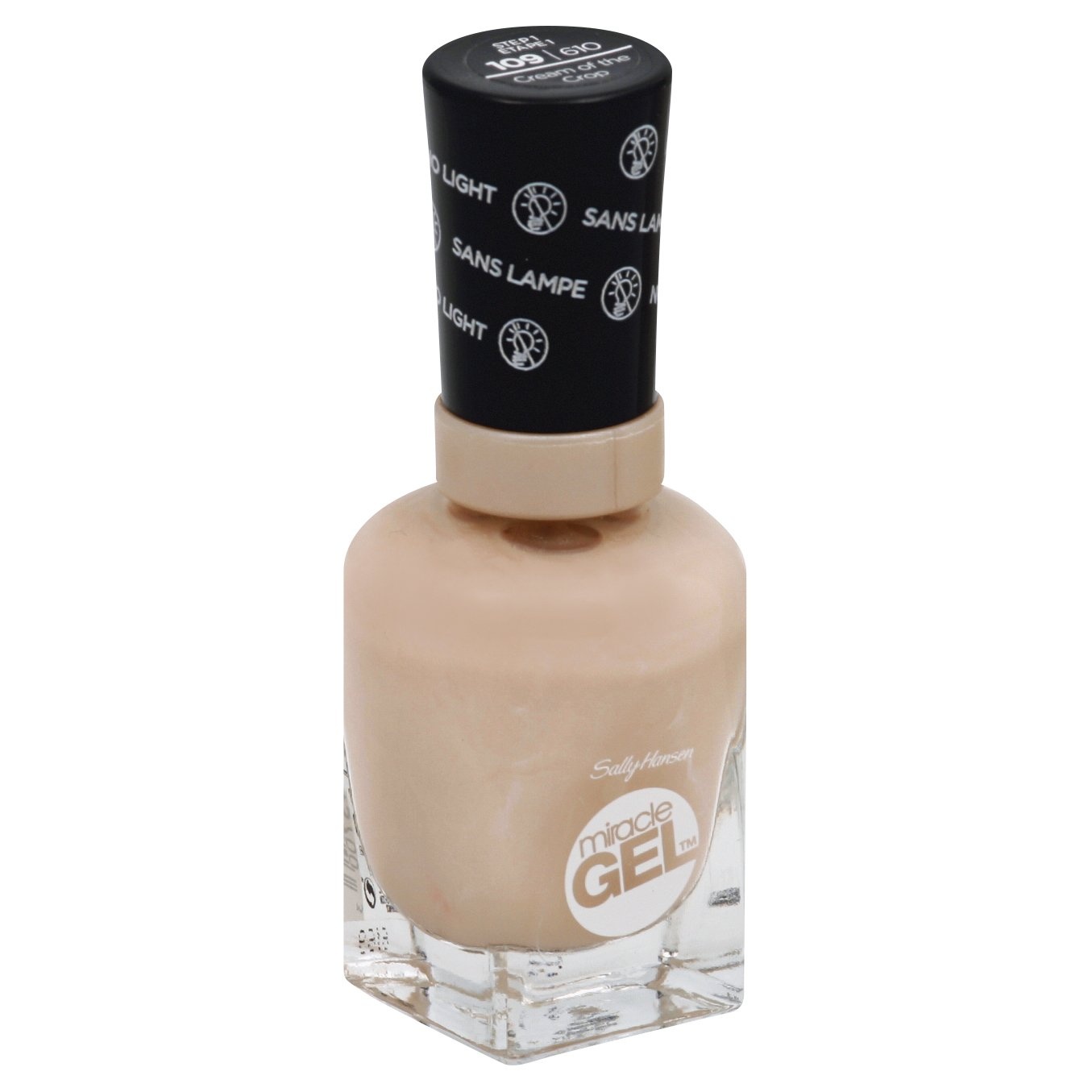 slide 1 of 2, Sally Hansen Miracle Gel Color 109 Cream Of The Crop, 0.5 fl oz