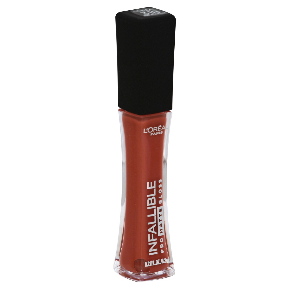 slide 5 of 7, L'Oréal L'Oreal Paris Infallible Pro-Matte Gloss - 318 Bare Attraction, 0.21 oz