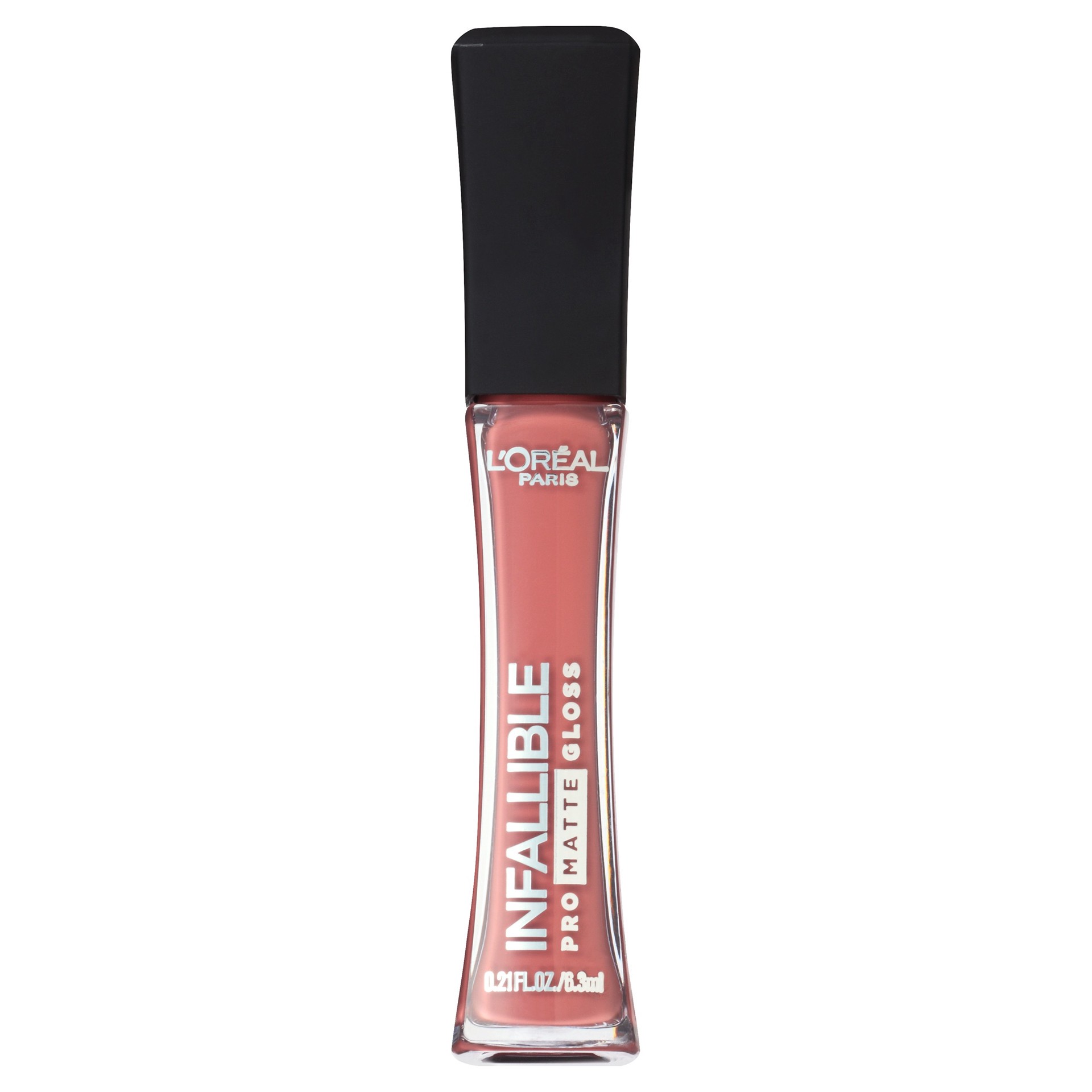 slide 1 of 7, L'Oréal L'Oreal Paris Infallible Pro-Matte Gloss - 318 Bare Attraction, 0.21 oz