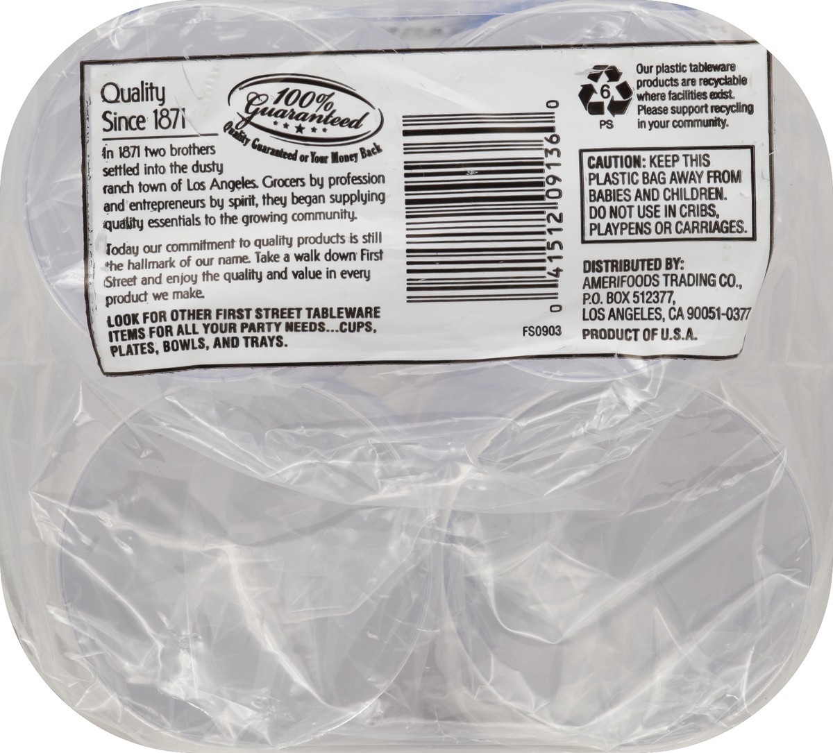 slide 3 of 6, First Street Tumblers, 100 ct