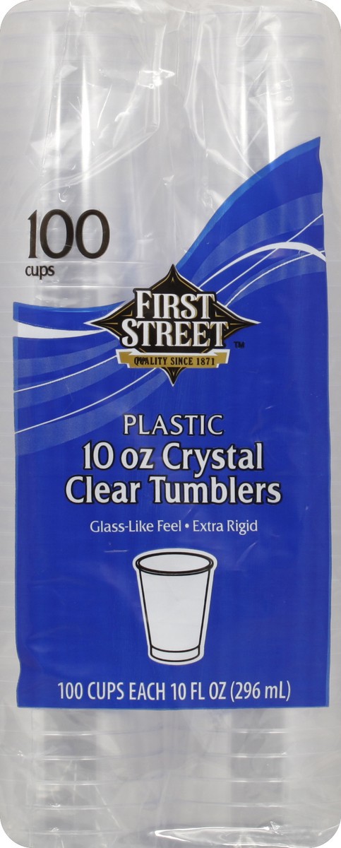 slide 5 of 6, First Street Tumblers, 100 ct