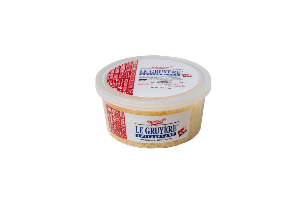 slide 1 of 3, Murray's Le Gruyere Switzerland Shredded Cheese, 4 oz