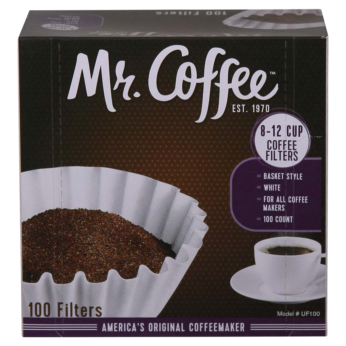 slide 1 of 5, Mr. Coffee 8-12 Cup Coffee Filters, 100 ct